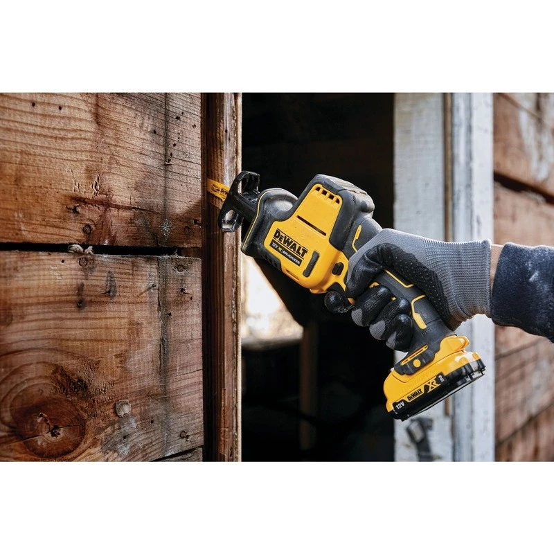 DeWALT DCS312D2-QW Säbelsäge 2800 spm Schwarz, Gelb