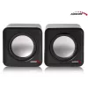 2-Wege-PC-Lautsprecher Audiocore AC870 B — 3 W RMS, kabelgebundene USB-Stromversorgung, 3,5-mm-Eingang, 2.0 Kanäle