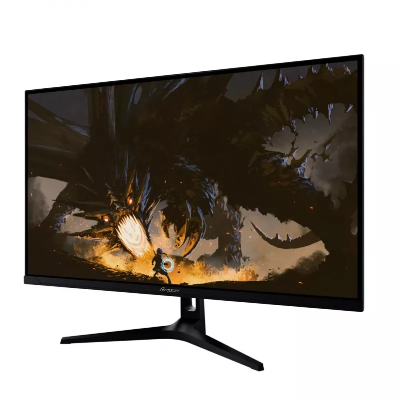 Arozzi Nova 32 Zoll Computer Monitor 2560 x 1440 Pixel Quad HD LED Schwarz