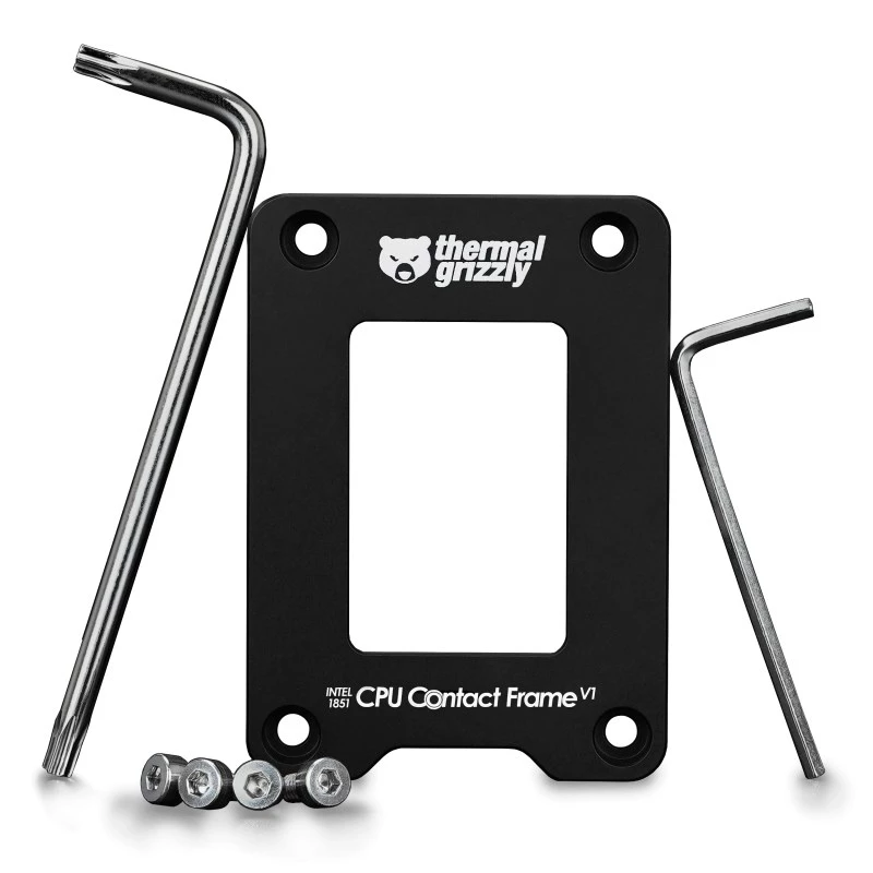 Frame-Upgrade-Kit Thermal Grizzly TG-CF-I1851-V1 Aluminium Schwarz 71x51x6mm