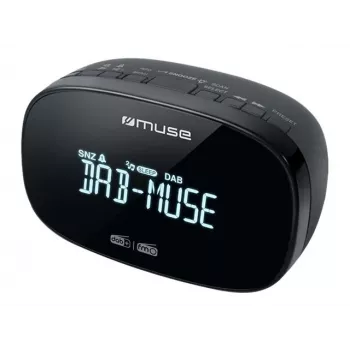 Muse | M-150 CDB | Weckfunktion | AUX-Eingang | Schwarz | DAB+/FM Dual-Alarm-Radiowecker
