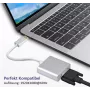 Videokabel-Adapter Helos 288464 DisplayPort auf DVI-D 0,1 m