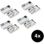 Netzwerk-Verlängerungsset ShiverPeaks 75001-SET4 Cat. 6 4er‑Pack