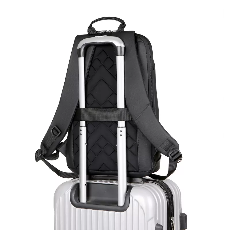 Sponge Thinbag Rucksack 15,6 Zoll Schwarz — Sponge schlank-Laptop-Rucksack, passend für 15,6-Zoll-Geräte