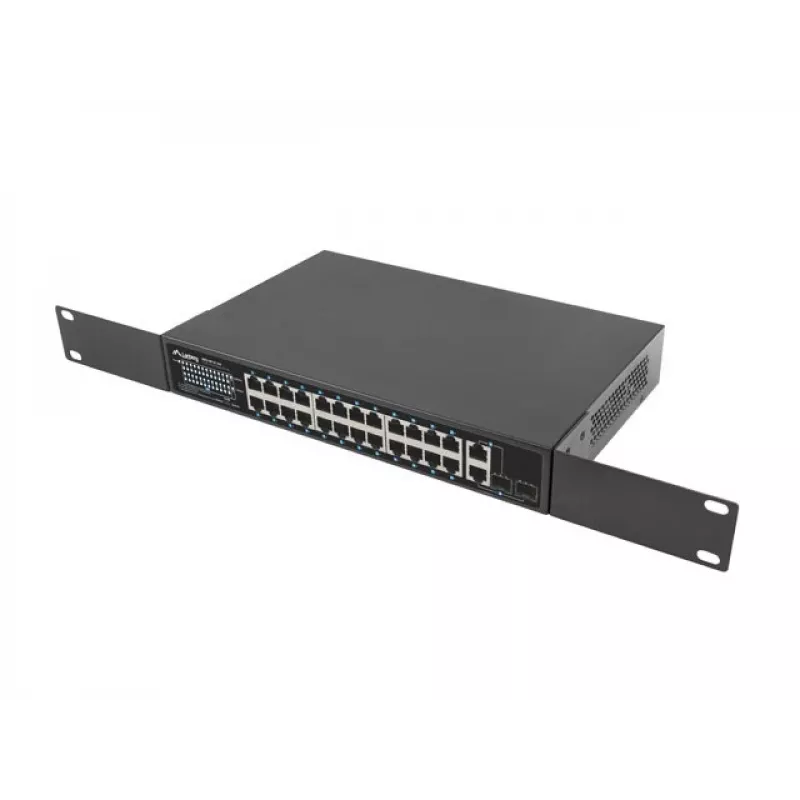 Lanberg RSFE-24P-2C-250 Netzwerk-Switch Unmanaged Gigabit Ethernet (10/100/1000)