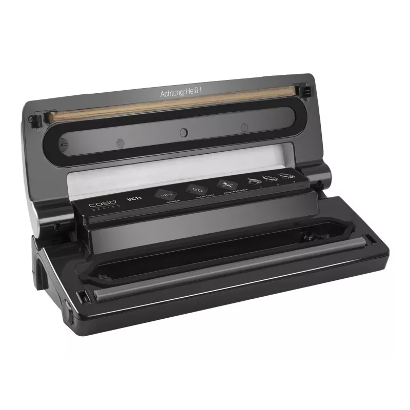 Vakuumierer Caso VC11 800 mbar Schwarz Silber 1369