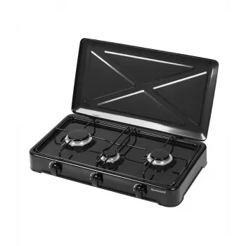 Gaskochfeld Ravanson K-03TB, 3 Zonen, Drehregler