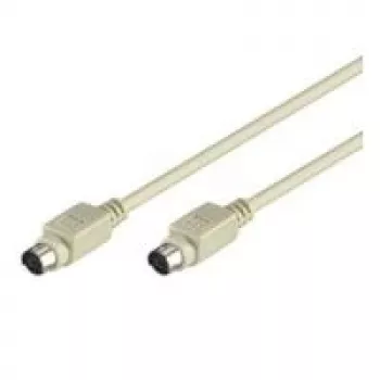 Wentronic PS/2-Verbindungskabel - PS/2-Stecker - PS/2-Stecker - 2m