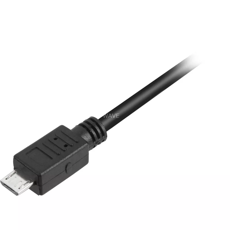 USB-Kabel Sharkoon 1,5 m Micro-USB2.0-B/USB2.0-A