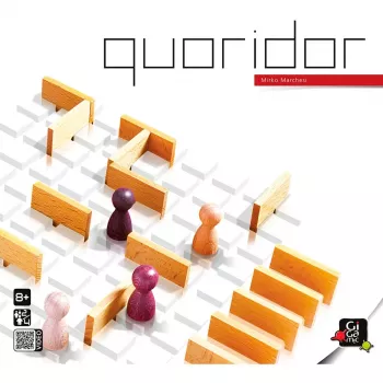 Brettspiel G3 Quoridor (332470) — Strategiespiel mit Labyrinth für 2–4 Spieler
