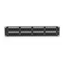 Patch Panel Schwarz Box JPM5E48A 2U Cat5e Rack-Montage