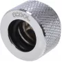 Alphacool HT 13mm HardTube-Einschraubfitting G1/4 - gerändelt - Chrom (17188)