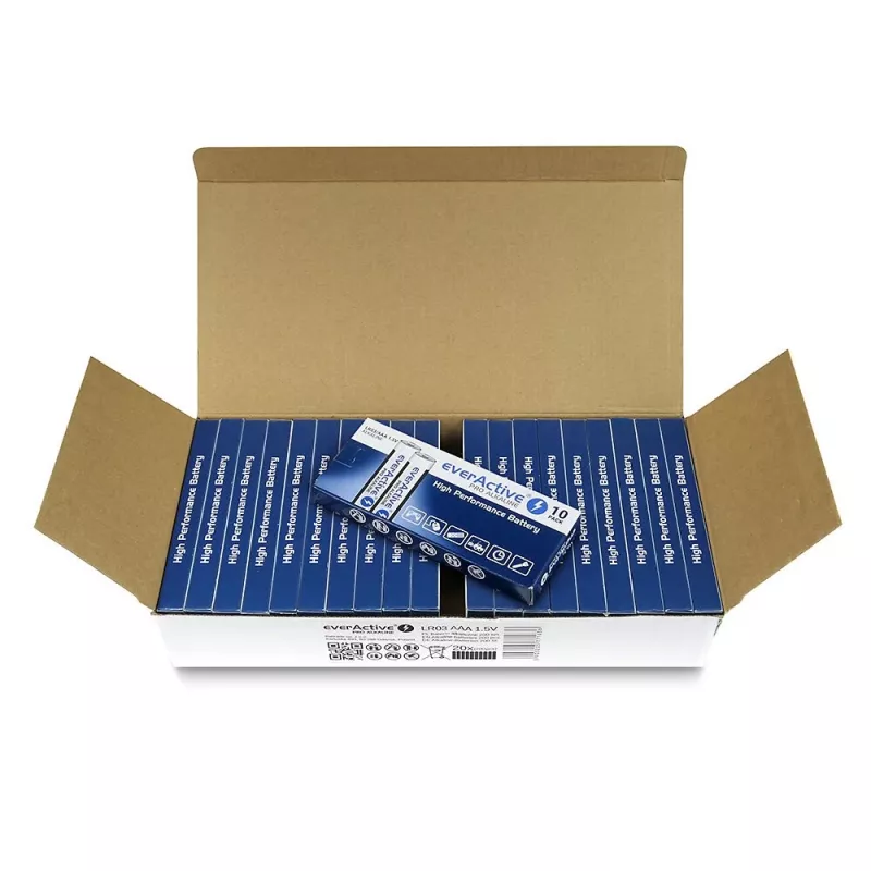 Einweg-Alkalibatterie everActive LR0310PAK AAA 1,5 V 1250 mAh 10er-Pack