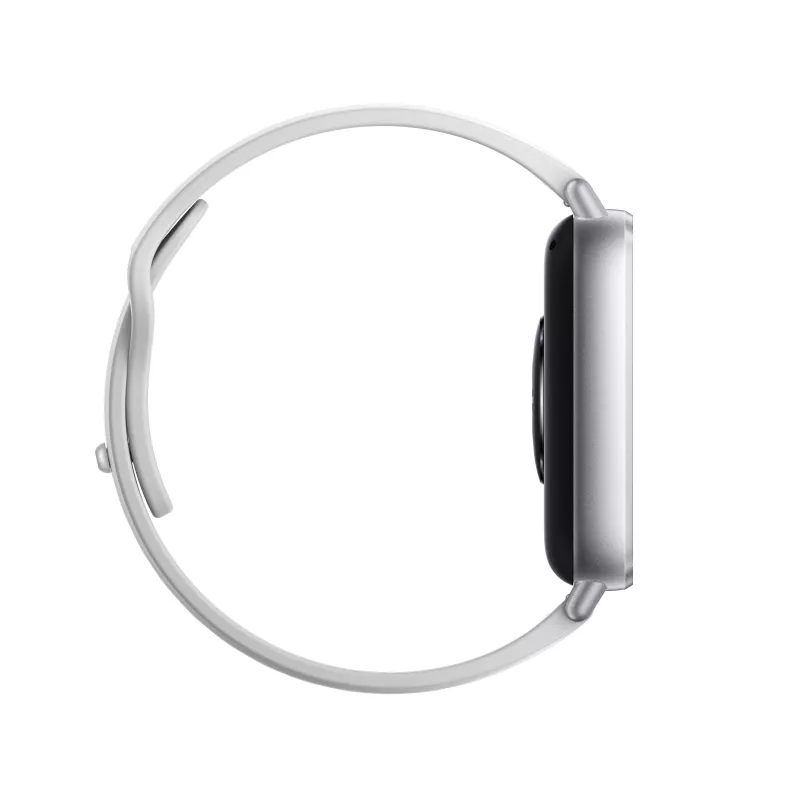 Smartwatch Xiaomi Redmi Watch 5 Active — 2 Zoll (5,08 cm) LCD, 320×385, 470 mAh, silber, TPU-Armband, 42,2 g