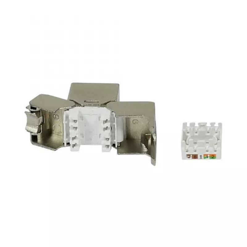 Synergy 21 Keystone-Modul TP-Buchse RJ45 CAT6A 500MHz Kurz mit Kabelklemme - Kabel - Digital/Daten