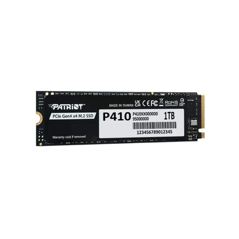 Solid-State-Laufwerk PATRIOT P410 1 TB M.2 NVMe, 5 Gbit/s, 1000 GB