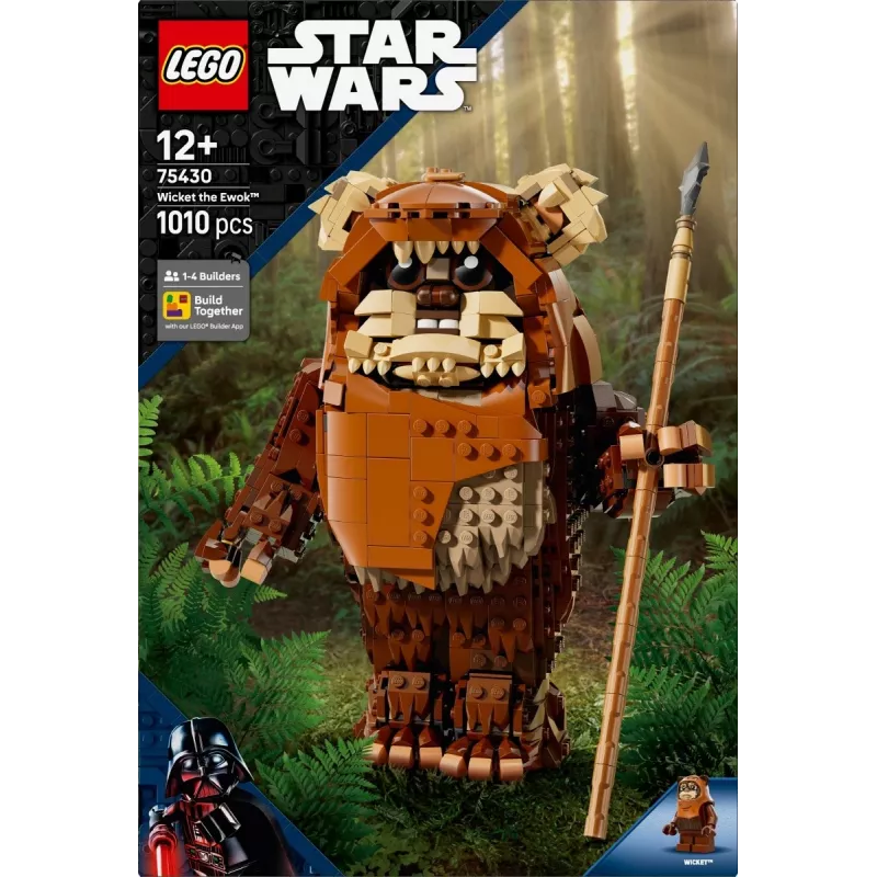 LEGO Star Wars Construct Wicket the Ewok 75430 Bauset — 1010 Teile, 230 mm Modell, Alter 12+