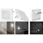 LogiLink Zubehör LED-Nachtlicht Steckdose Quadratisch (LED013)