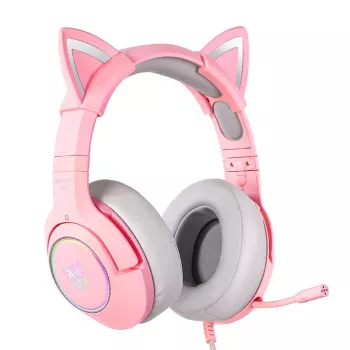 Headset Onikuma K9 Pink RGB Gaming-Headset