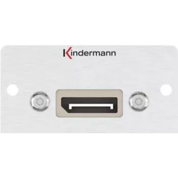 Kindermann 7444000583 Socket Outlet DisplayPort Aluminium (7444000583)
