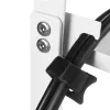 Maclean Kabelorganizer unter dem Schreibtisch, max. Belastung 5 kg, max. 728 mm, weiß, MC-103 W