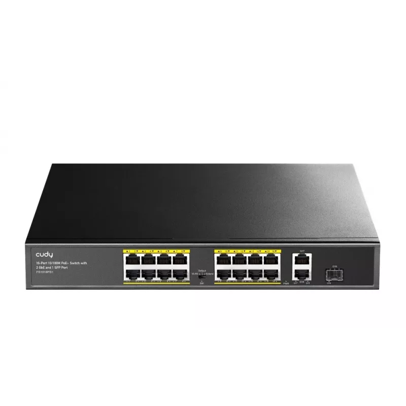 Cudy FS1018PS1 Netzwerk-Switch 18 Fast Ethernet Ports PoE