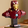 LEGO Konstruktionsset Marvel Super Heroes Iron Man MK4 3D-Modell, 436 Teile, enthält 1 Minifigur, für 18+