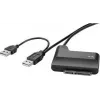 SATA-Adapter Renkforce SATA Combo M auf USB, 33 cm rundes USB-Stromkabel