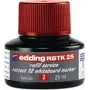Nachfülltinte für Marker Edding RBTK 25 — Rote Tinte, 25 ml