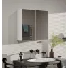 Topeshop POLA 2DL BIEL Badezimmerschrank Weiß