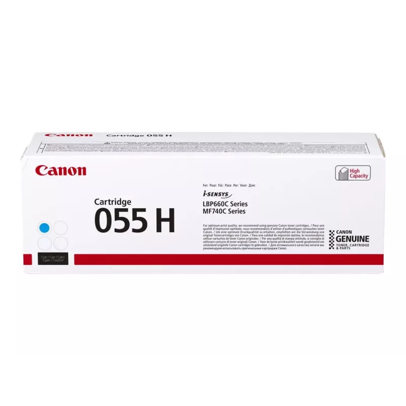 Canon 055H Tonerkartusche 1 Stück Original Cyan