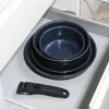 Kochtopf-Set Russell Hobbs RH03319EU7, 5-teilig, antihaftbeschichtete Pfannen, spülmaschinengeeignet