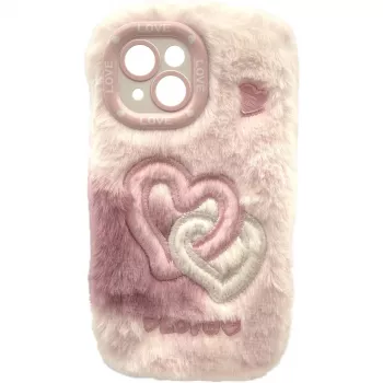 Cover RealPower 495554 Handyhülle Pink für iPhone 15 15,5 cm