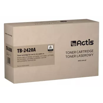 Tonerkartusche ACTIS TB-2420A kompatibel mit Brother, schwarz, 3000 Seiten, Einzelpackung
