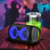 Tragbares Musikcenter MANTA SPK0401B100 Bluetooth-Lautsprecher, 100 W Spitzenleistung, UKW-Radio, Karaoke, eingebauter Akku, X-BASS