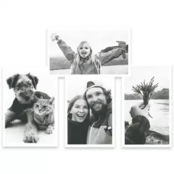 Thermodruck-Papierrollen EASYPIX InstantFUN 5x 55600 — Packung mit 5 Thermodruck-Papierrollen