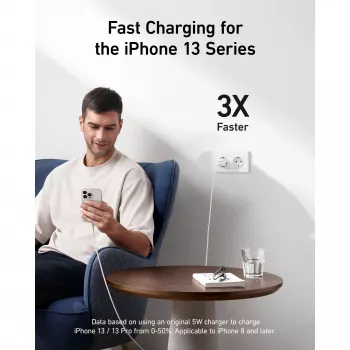 Charger Anker 511 Nano Pro Indoor USB Fast Charging Mobile Tablet White