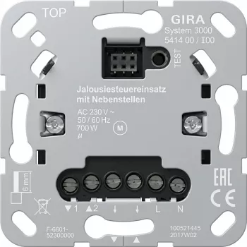 GIRA 541400 S3000 Jal.steuereins. + Nebenst.eing. Insert (541400)