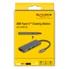 DeLOCK USB Type-C Dockingstation 8K HDMI USB PD 3.0 100 W