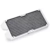 Radiator BitsPower Tarasque II 240S — Kupfer, 240 mm, 120×273,5×24,5 mm, Weiß