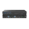 Lindy 2 Port Dual Head HDMI 4K60, USB 3.0 KVM-Switch, 4096 x 2160 Pixel, 4K Ultra HD, Schwarz