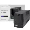 Qoltec 53774 USV (unterbrechungsfreie Stromversorgung) Line-Interactive 1 kVA 600 W 1 AC-Ausgang