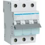 Hager MCN313. Nennstrom: 13 A. Typ: C-Charakteristik, Modulanzahl (max.): 3 Module (MCN313)