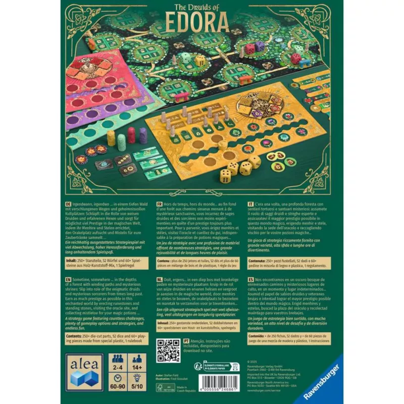 The Druids of Edora, Brettspiel