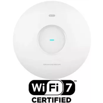 Access Point Grandstream GWN7670 – Dualband 2,4/5 GHz Wi‑Fi 802.11ac, MU‑MIMO, PoE, 2x RJ‑45, unterstützt 256 Nutzer, Wandmontage, weiß