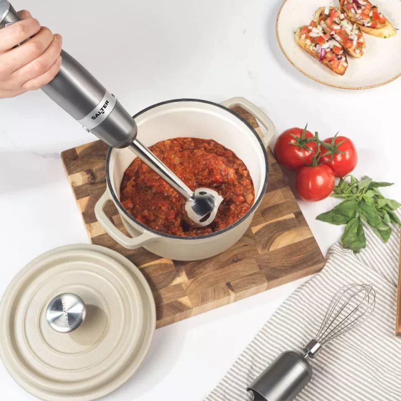 Salter EK2827GUNMETALFVDE Cosmos 3-in-1-Blender-Set