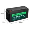 AGM-Batterie Green Cell AGM12V150AH-J 12V 150Ah Geschlossene Blei-Säure