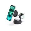 Indoor-Ladegerät Belkin UltraCharge Pro 25W Qi2 3-in-1 Magnetisches Ladegerät Charcoal