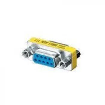 Equip Serieller RS232 DB9 Adapter Kupplung Buchse auf Buchse