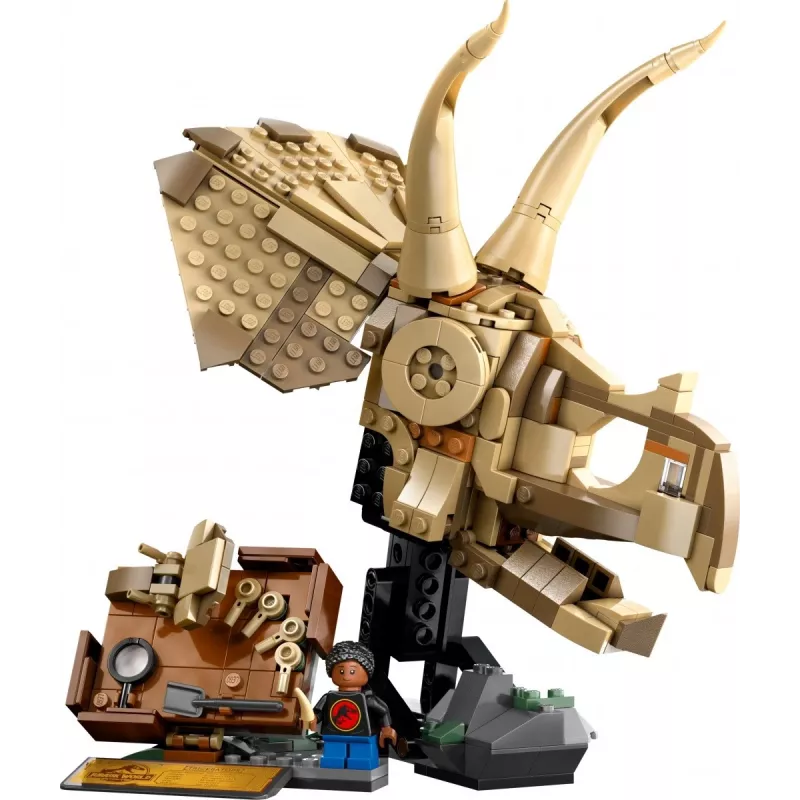 LEGO JURASSIC WORLD 76969 Dinosaurier-Fossilien: Triceratops-Schädel